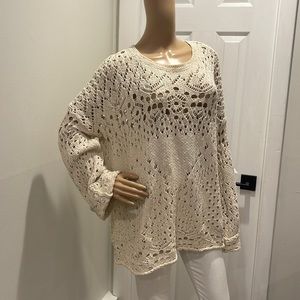 Free people cut out sweater